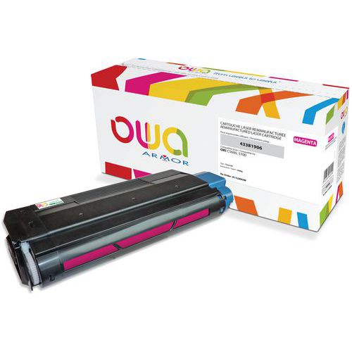 Toner Remanufacturé Oki 43381906 - Magenta