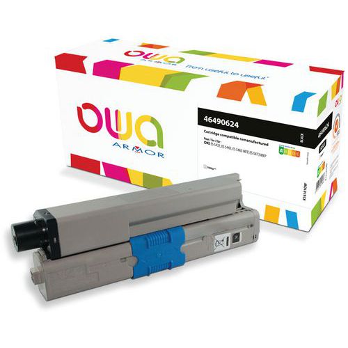 Toner Remanufacturé Oki 46490624 - Noir