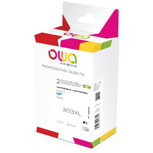 Pack2 Cartouche Remanufacturée Hp 303xl - 4 Couleurs