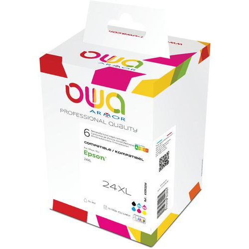 Pack4 Cartouche D'encre Remanufacturée - Epson 24xl