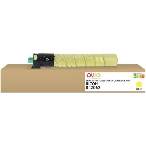 Toner Remanufacturé Ricoh 842062 - Jaune