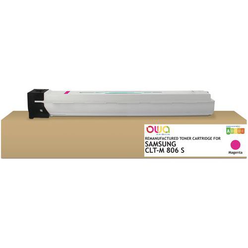 Toner remanufacturé Samsung CLT-806 S - Magenta - Owa Toner remanufacturé Samsung CLT-806 S - Magenta - Owa