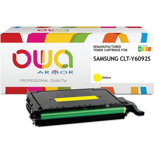 Toner Remanufacturé Samsung Clt-y6092s/els - Jaune