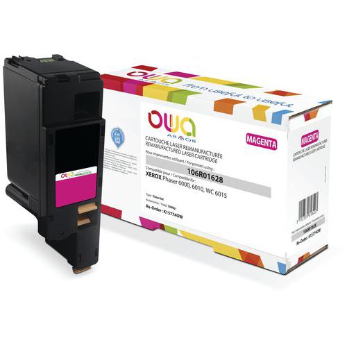 Toner Remanufacturé Xerox 106r01628 - Magenta - 1000 Pages