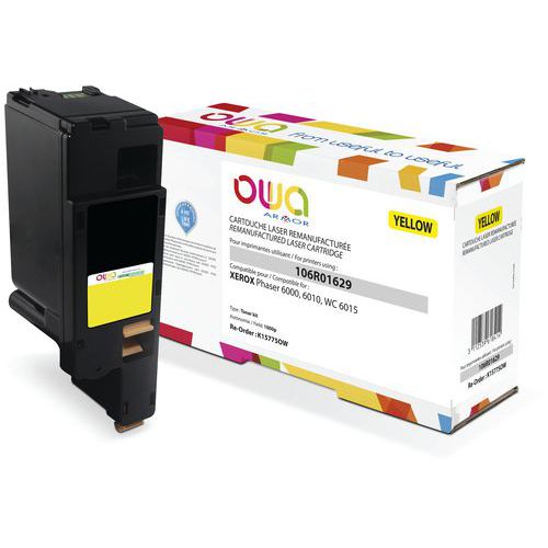 Toner Remanufacturé Xerox 106r01629 - Jaune - 1000 Pages