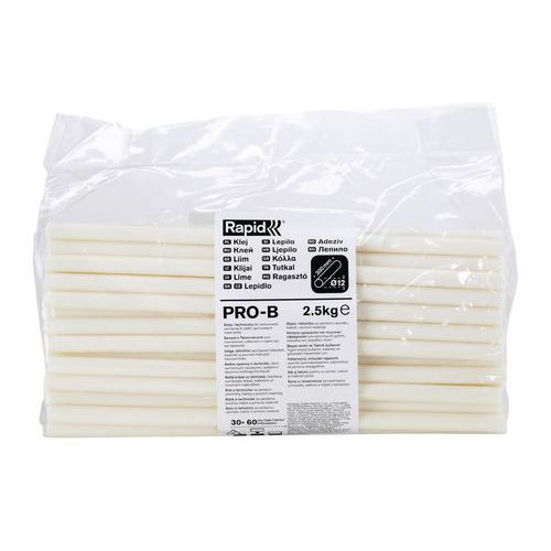 Colle Ø12mm universelle PRO B - Blanche - Sachet 2,5kg - Rapid