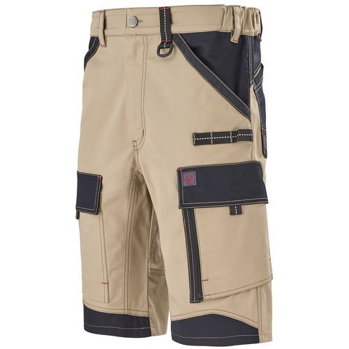 Bermuda De Travail Crusher Beige/noir T4