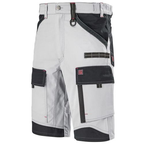 Bermuda De Travail Crusher Blanc/gris T2 - Homme