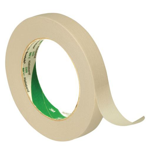 Ruban de masquage Papier 3M SCOTCH 201E, 18mm x 50m, Beige ( Prix