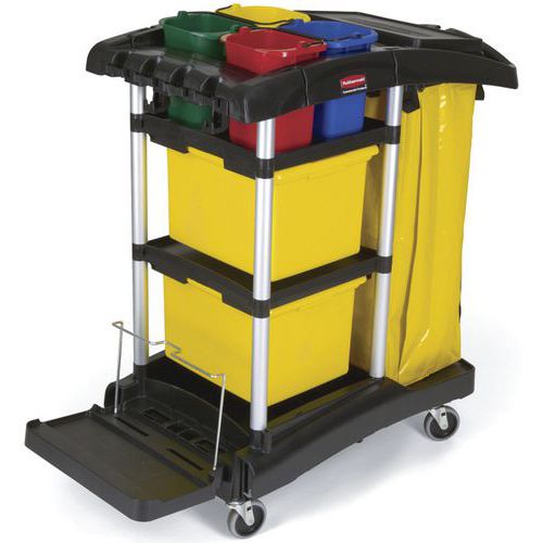 Chariot de ménage pour Microfibre_Rubbermaid Chariot de ménage pour Microfibre_Rubbermaid