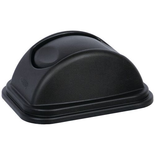 Rubbermaid - Couvercle À Bascule B Noir