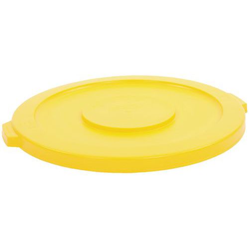 Couvercle Collecteur Brute Rond 1211l Jaune