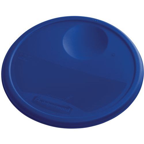 Couvercle Rond Boîte 114l Poisson Cru Bleu