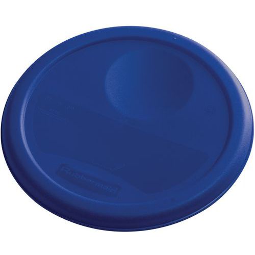 Couvercle Rond Boîte 38l Allergènes Bleu
