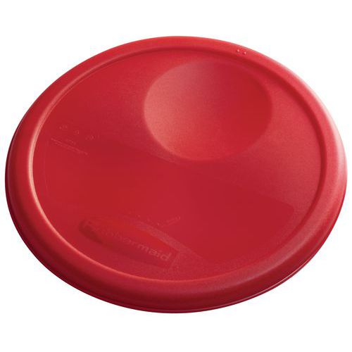 Couvercle Rond Boîte 57/76l Viande Crue Rouge