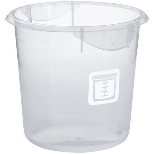 Boîte ronde 3,8L Produits Laitiers_Rubbermaid Boîte ronde 3,8L Produits Laitiers_Rubbermaid