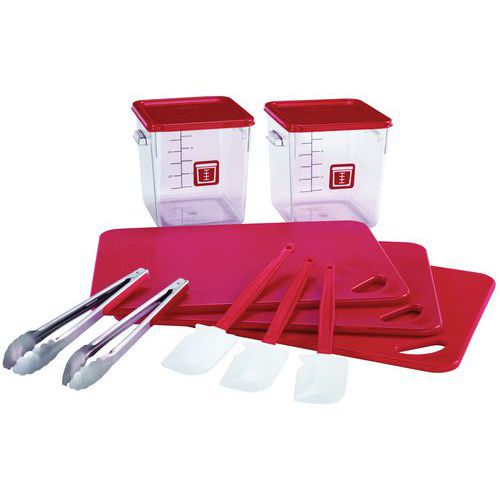 Kit de restauration 12 pièces Viande Crue_Rubbermaid Kit de restauration 12 pièces Viande Crue_Rubbermaid