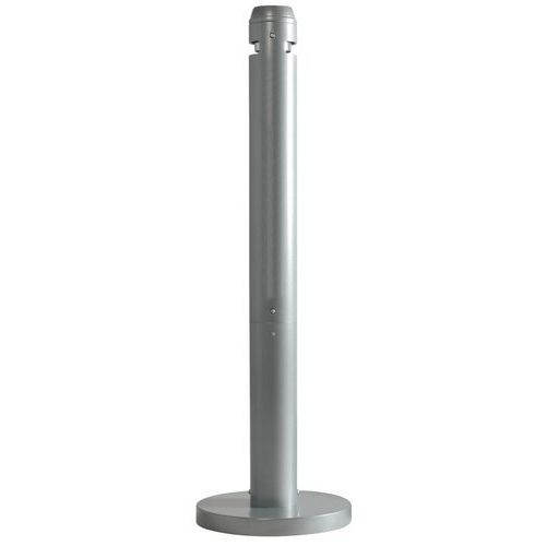 Cendrier Poteau Smokers Pole Argent
