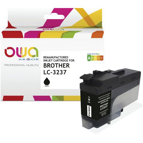 Cartouche D'encre Remanufacturée Brother Lc3237 - Noir