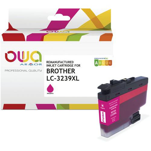 Cartouche D'encre Remanufacturée Brother Lc3239xl - Magenta