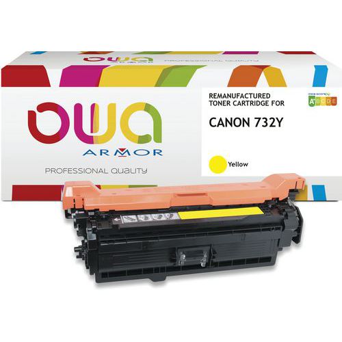 Toner Remanufacturé Canon 732y - Jaune