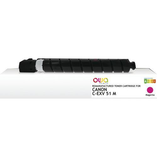 Toner Remanufacturé Canon C-exv51 M - Magenta