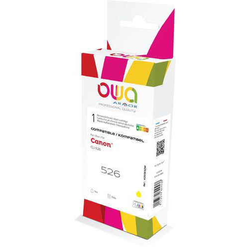 Cartouche D'encre Remanufacturée Canon Cli-526 - Magenta