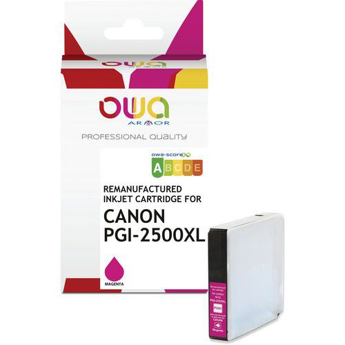 Cartouche D'encre Remanufacturée Canon Pgi-2500xl - Magenta