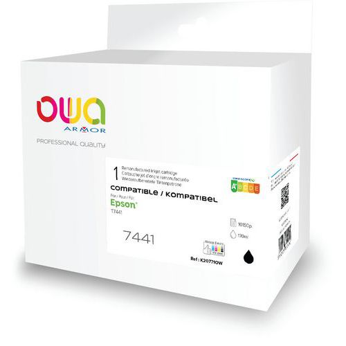Cartouche D'encre Remanufacturée Epson T7441 - Noir