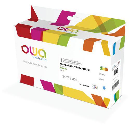 Cartouche D'encre Remanufacturée Epson T9072 - Cyan