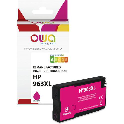 Cartouche D'encre Remanufacturée Hp 3ja28ae - Magenta