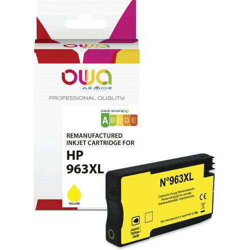 Cartouche D'encre Remanufacturée Hp 3ja29ae - Jaune