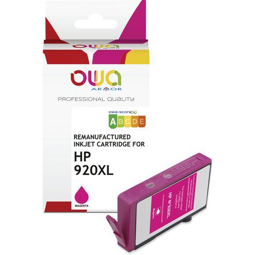 Cartouche D'encre Remanufacturée Hp 920xl - Magenta