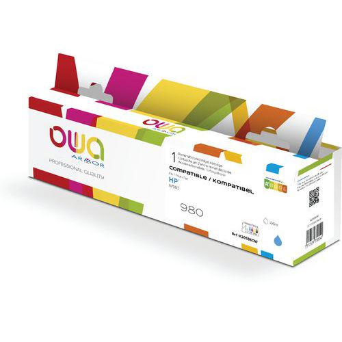 Cartouche D'encre Remanufacturée Hp 980 - Cyan