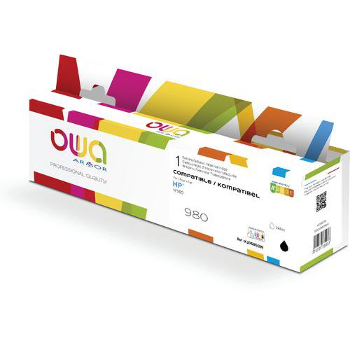 Cartouche D'encre Remanufacturée Hp 980 - Noir