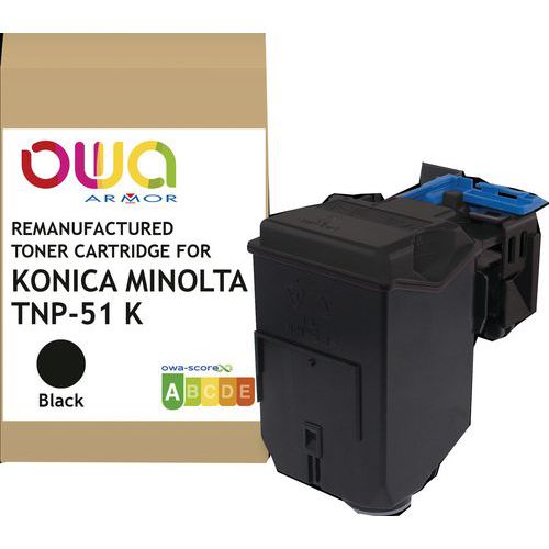 Toner Remanufacturé Konica Minolta Tnp-51k - Noir