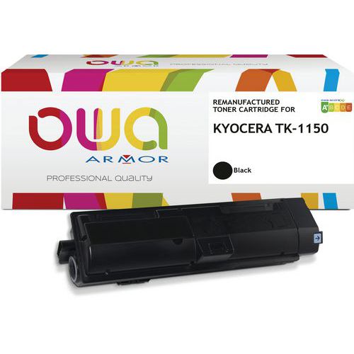 Toner Remanufacturé Kyocera Tk-1150 - Noir - 6000 Pages