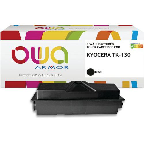 Toner Remanufacturé Kyocera Tk-130 - Noir - 7200 Pages