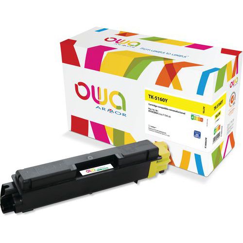 Toner Remanufacturé Kyocera Tk-5160 Y - Jaune