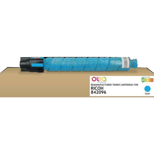 Toner Remanufacturé Ricoh 842096 - Cyan