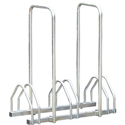 Râtelier 3 Vélos Avec 2 Arceaux Pour Antivol