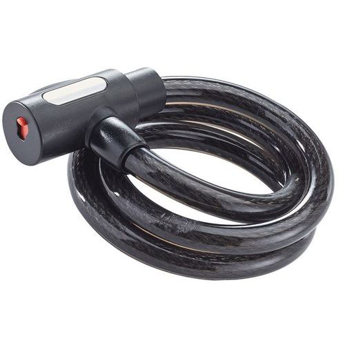 Câble Antivol à Clé Diamètre 10 Mm Et Longueur 100 Cm