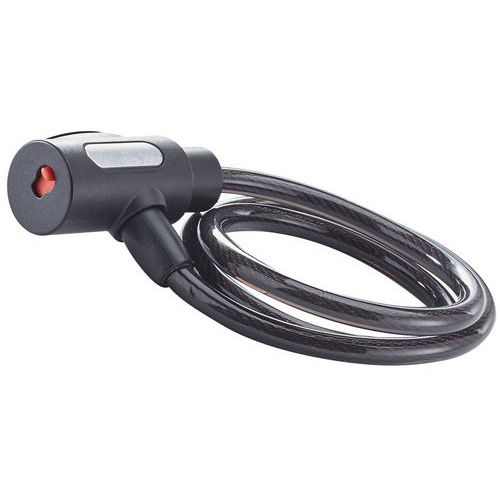 Câble Antivol à Clé Diamètre 15 Mm Et Longueur 100 Cm
