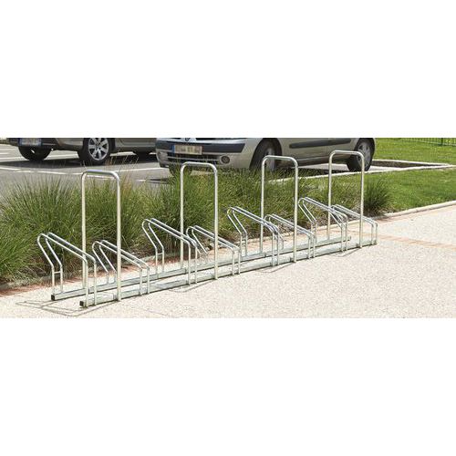Râtelier 2 Niveaux Pour 8 Vélos Avec 4 Arceaux Pour Antivol