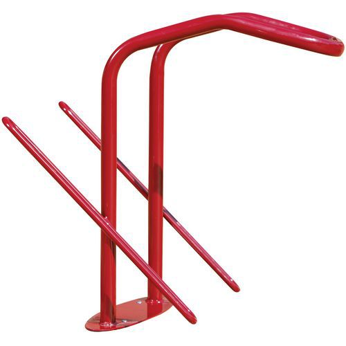 Range 2 Vélos Pour Antivol U Avec Tube Ø 40 Et 16 Mm