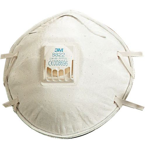 3m 10 Demi-masque Respiratoire Coque à Usage Unique - Ffp1 - 3m 3M
