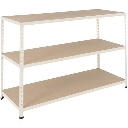 Rayonnage Manutan Rapid 2 914x1220x455 - 3 Niveaux