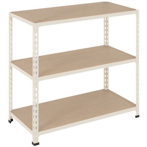 Rayonnage D'entrepot Manutan Rapid 2 914x915x380 Gris Clair