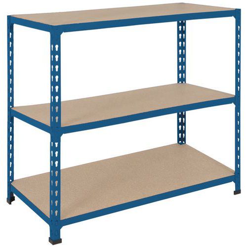 Rayonnage D'entrepot Manutan Rapid 2 914x1220x610 Bleu