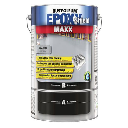 Peinture pour sol en phase aqueuse - 5 L - Rust Oleum Peinture pour sol en phase aqueuse - 5 L - Rust Oleum